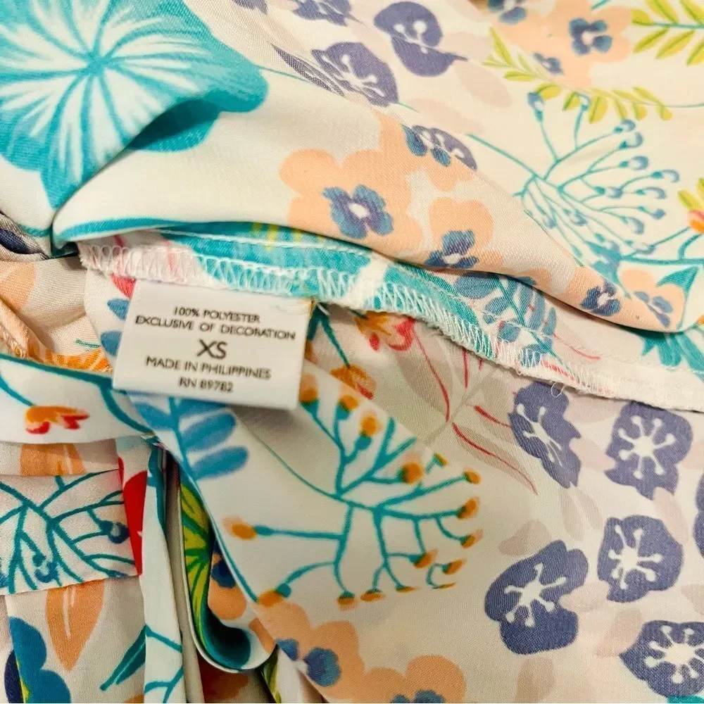 Natori Multicolor Floral Robe